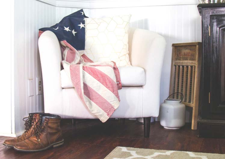 A warm, cozy cottage home.